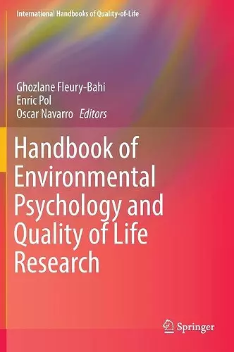 Handbook of Environmental Psychology and Quality of Life Research cover