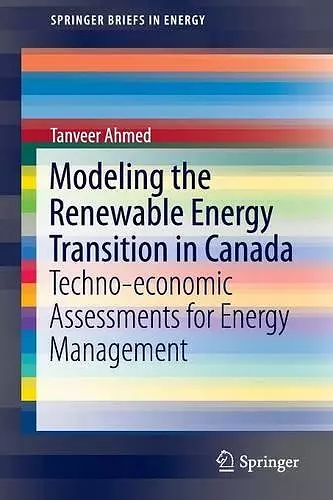 Modeling the Renewable Energy Transition in Canada cover