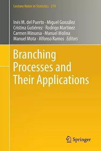 Branching Processes and Their Applications cover