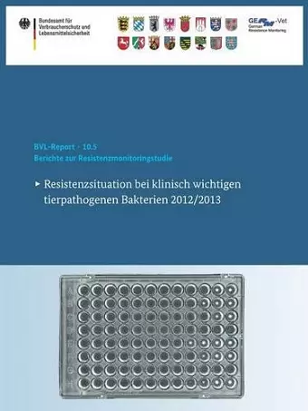 Berichte zur Resistenzmonitoringstudie 2012/2013 cover