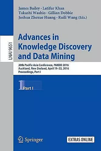 Advances in Knowledge Discovery and Data Mining cover