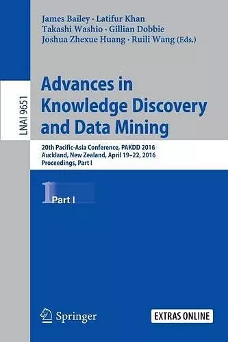 Advances in Knowledge Discovery and Data Mining cover