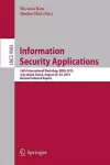 Information Security Applications cover