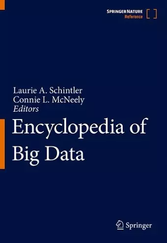 Encyclopedia of Big Data cover