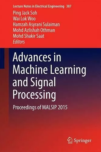 Advances in Machine Learning and Signal Processing cover