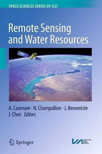 Remote Sensing and Water Resources cover