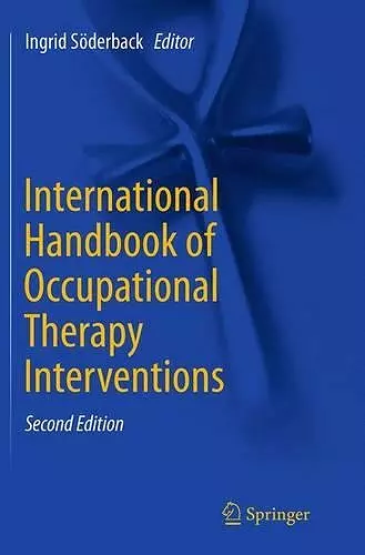 International Handbook of Occupational Therapy Interventions cover