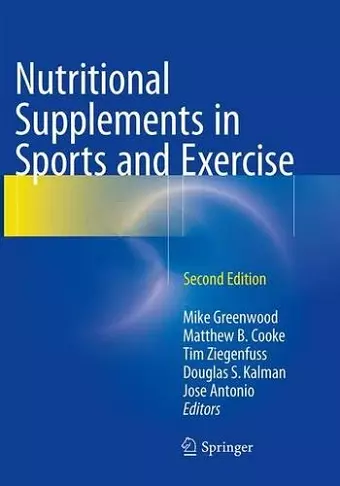 Nutritional Supplements in Sports and Exercise cover