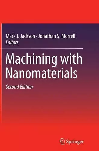 Machining with Nanomaterials cover
