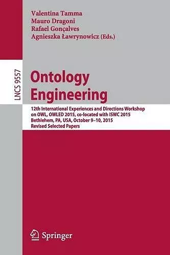 Ontology Engineering cover