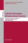 Critical Information Infrastructures Security cover