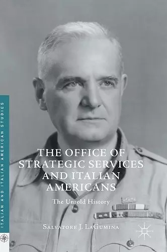 The Office of Strategic Services and Italian Americans cover