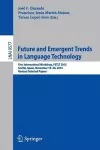 Future and Emergent Trends in Language Technology cover