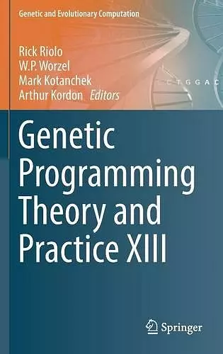 Genetic Programming Theory and Practice XIII cover