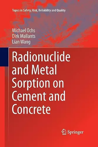 Radionuclide and Metal Sorption on Cement and Concrete cover