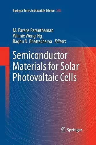 Semiconductor Materials for Solar Photovoltaic Cells cover