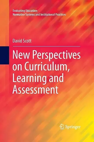 New Perspectives on Curriculum, Learning and Assessment cover