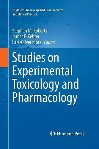 Studies on Experimental Toxicology and Pharmacology cover