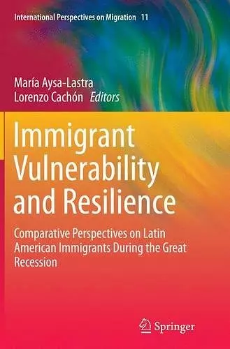 Immigrant Vulnerability and Resilience cover