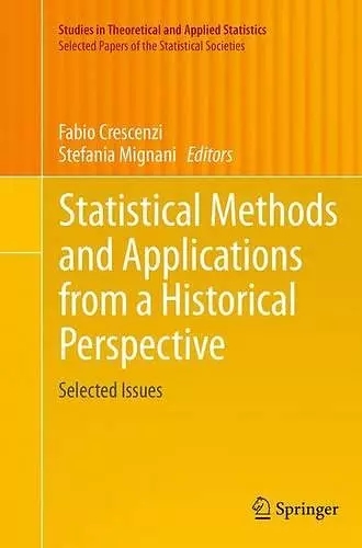 Statistical Methods and Applications from a Historical Perspective cover