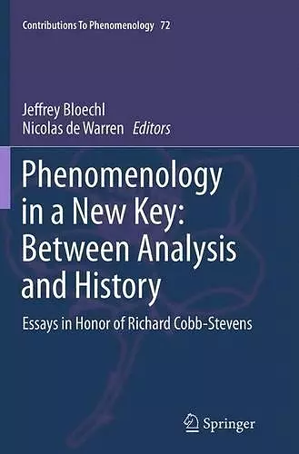 Phenomenology in a New Key: Between Analysis and History cover