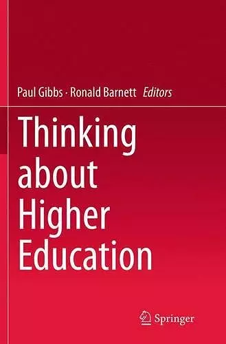 Thinking about Higher Education cover