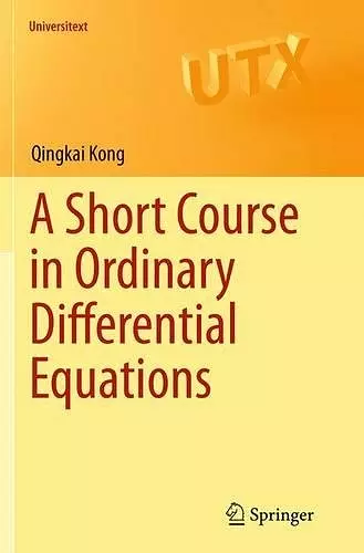 A Short Course in Ordinary Differential Equations cover