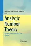 Analytic Number Theory cover