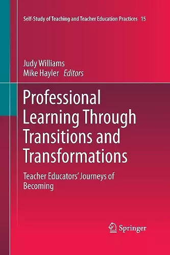 Professional Learning Through Transitions and Transformations cover