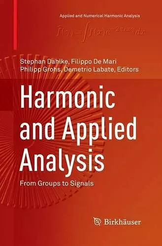 Harmonic and Applied Analysis cover