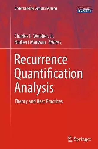 Recurrence Quantification Analysis cover
