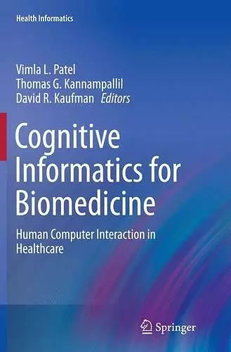 Cognitive Informatics for Biomedicine cover