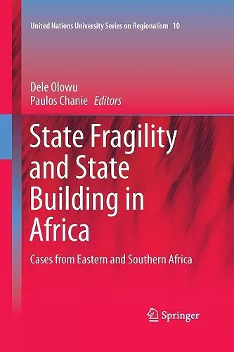 State Fragility and State Building in Africa cover