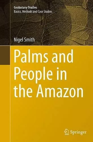 Palms and People in the Amazon cover