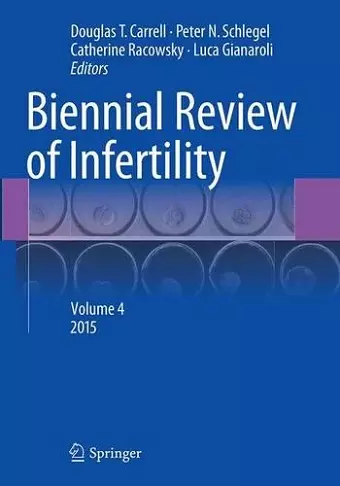 Biennial Review of Infertility cover