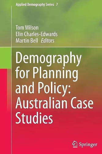 Demography for Planning and Policy: Australian Case Studies cover