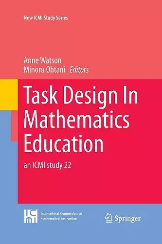 Task Design In Mathematics Education cover