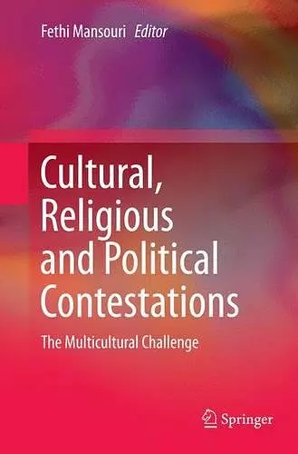 Cultural, Religious and Political Contestations cover