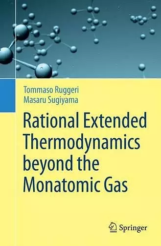 Rational Extended Thermodynamics beyond the Monatomic Gas cover