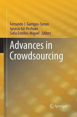 Advances in Crowdsourcing cover