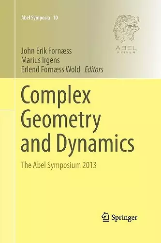 Complex Geometry and Dynamics cover