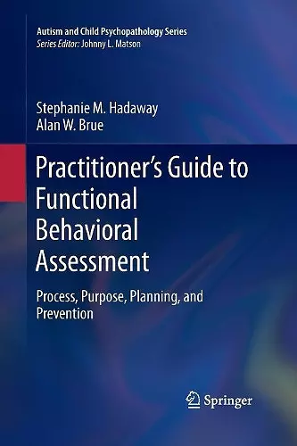 Practitioner’s Guide to Functional Behavioral Assessment cover
