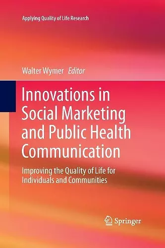 Innovations in Social Marketing and Public Health Communication cover