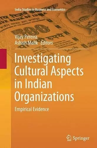 Investigating Cultural Aspects in Indian Organizations cover
