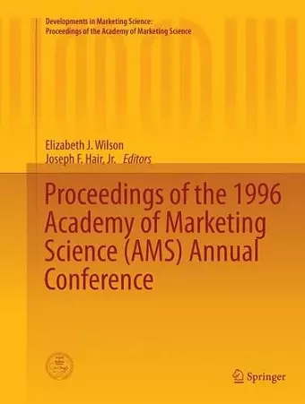 Proceedings of the 1996 Academy of Marketing Science (AMS) Annual Conference cover