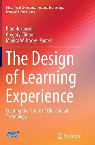 The Design of Learning Experience cover