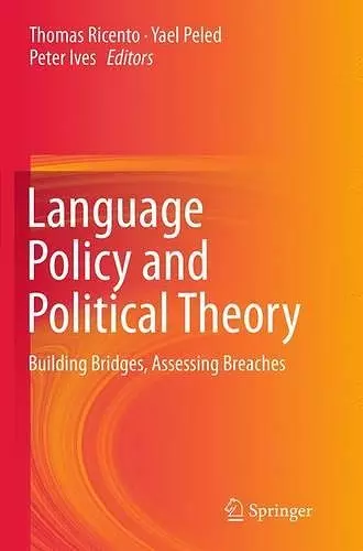 Language Policy and Political Theory cover