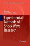 Experimental Methods of Shock Wave Research cover