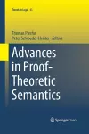 Advances in Proof-Theoretic Semantics cover