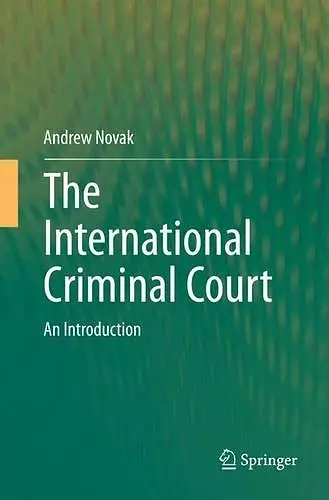 The International Criminal Court cover
